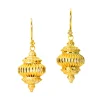 Carolyn Tyler "Pierced Lantern" Dangle Hook Earring