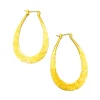 7101DA9C-5481-4866-996D-1FE8B68D336B Carolyn Tyler "Leslie Hoop" Earrings