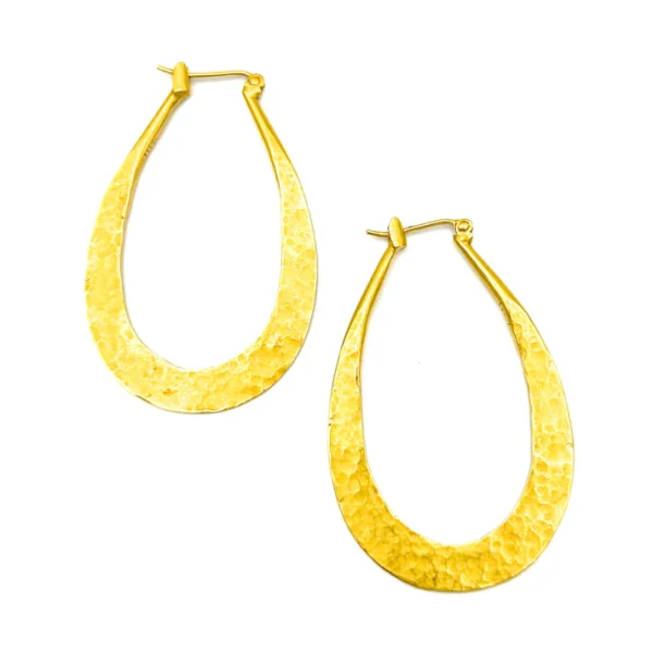 7101DA9C-5481-4866-996D-1FE8B68D336B Carolyn Tyler "Leslie Hoop" Earrings