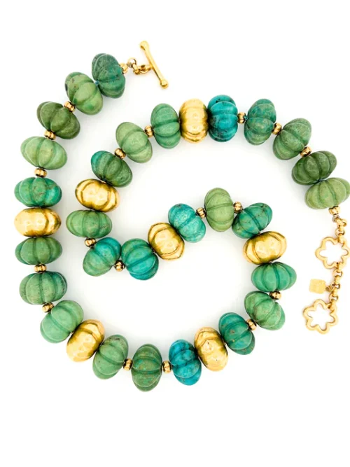 Carolyn Tyler "Lola Pumpkin" necklace