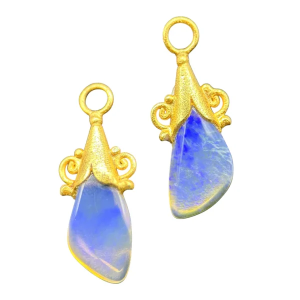 8510011B-8C71-4F7B-9365-69AA45A6CC9F Carolyn Tyler "Kilauea" Drops for Hoop Earrings