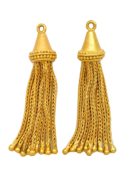 Carolyn Tyler "Jezebel Tassel" Drops for Hook Earrings