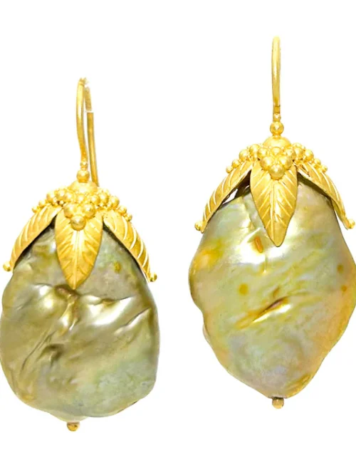Carolyn Tyler "Sri Lanka" Hook Earrings