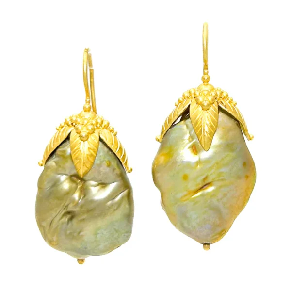 Carolyn Tyler "Sri Lanka" Hook Earrings