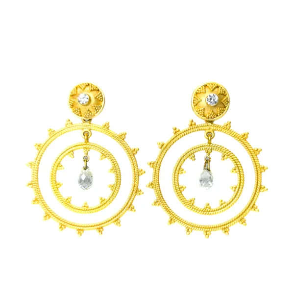 C40AA7C6-2F26-453C-B8DF-50280EED6E50 Carolyn Tyler "Dreamer" Stud Earrings
