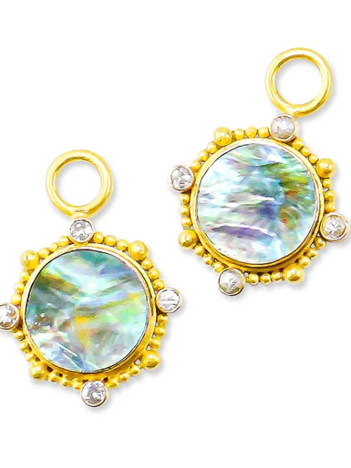 Carolyn Tyler "Sardinia" Drops for Hoop Earrings