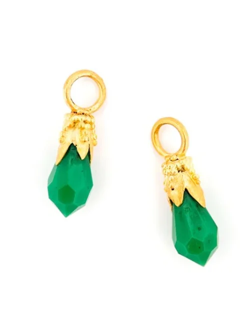 Carolyn Tyler "Sri Lanka" Drops for Hoop Earrings