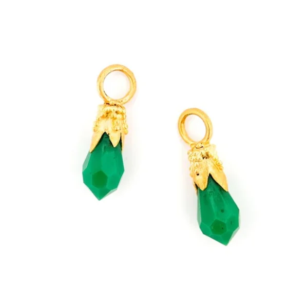 Carolyn Tyler "Sri Lanka" Drops for Hoop Earrings