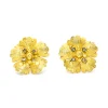 D9916265-0321-46E1-BD42-0F8216CA5D17 Carolyn Tyler "Hibiscus" Stud Earrings
