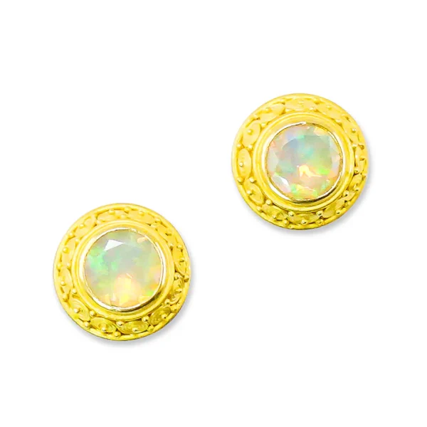 Carolyn Tyler "Susie Spiral" Stud Earrings