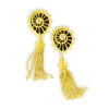 Carolyn Tyler "Ammonita" Button Earrings