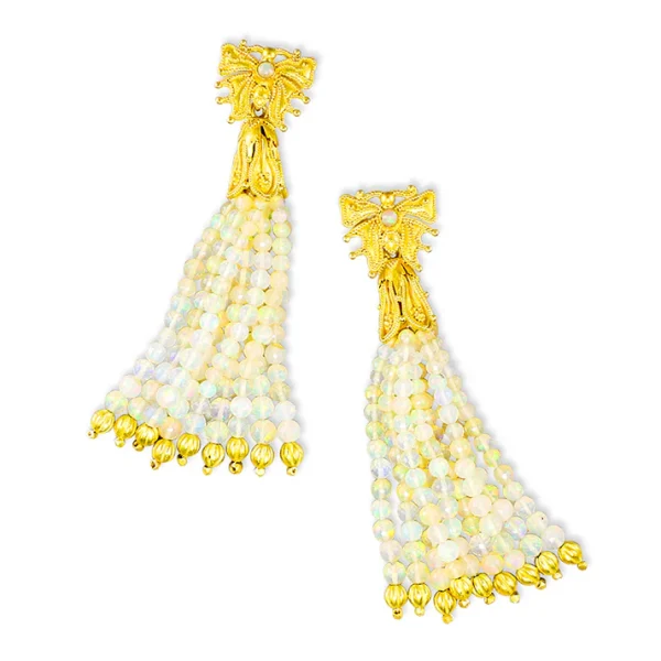 Carolyn Tyler "Datura" Tassel Earring Drops