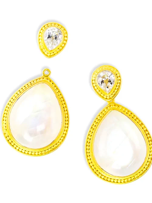 Carolyn Tyler "Sharon" Stud Dangle Earrings