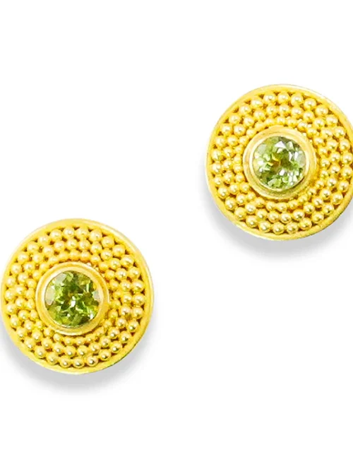 Carolyn Tyler  "Pinwheel Stud" Earrings