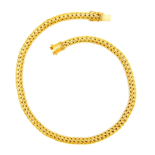 Carolyn Tyler "Lattice" Chain Necklace