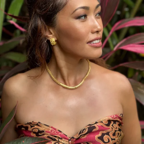 Carolyn Tyler "Lattice" Chain Necklace