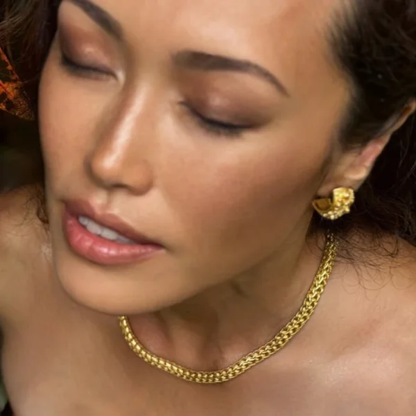 Carolyn Tyler "Lattice" Chain Necklace