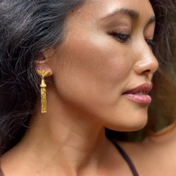 Carolyn Tyler "Jezebel Tassel" Drops for Hook Earrings