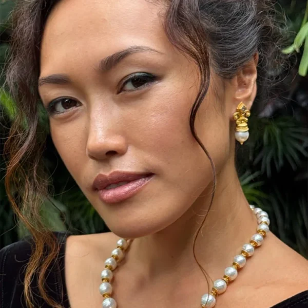 IMG_3386 Carolyn Tyler "Fleur de Lys" Earrings