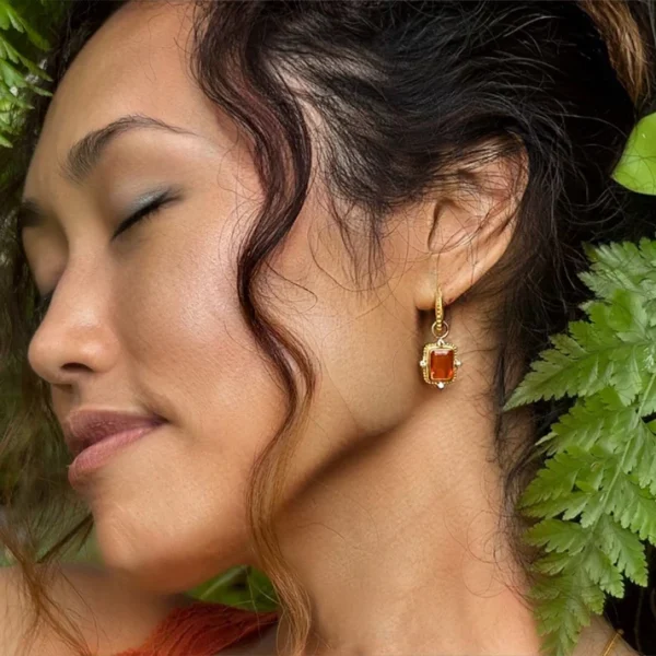 IMG_3494 Carolyn Tyler "Jawan" Hoop Earrings