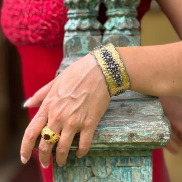 IMG_3919 Carolyn Tyler "Dubrovnik" Cuff Bracelet