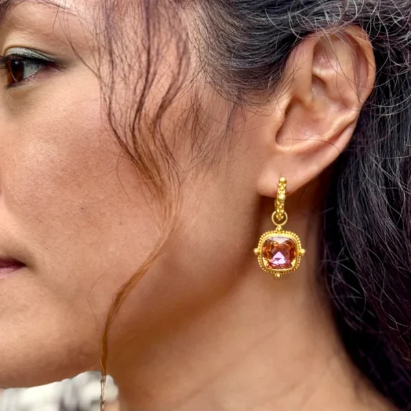 Carolyn Tyler "Sardinia" Drops for Hoop Earrings