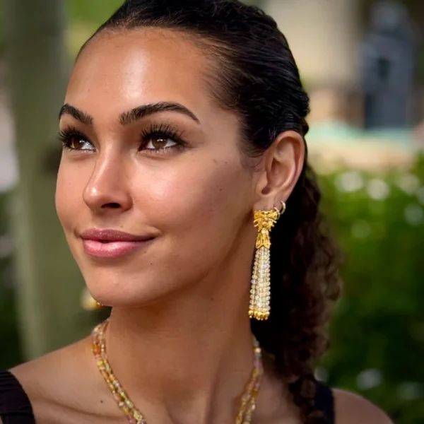 Carolyn Tyler "Datura" Tassel Earring Drops