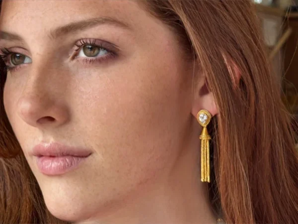 Carolyn Tyler "Sharon" Stud Dangle Earrings