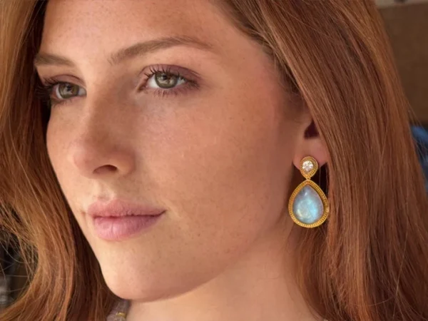 Carolyn Tyler "Sharon" Stud Dangle Earrings