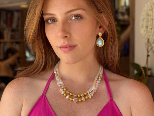 Carolyn Tyler "Sharon" Stud Dangle Earrings