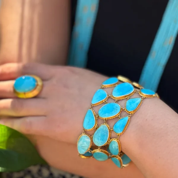 IMG_5163 Carolyn Tyler "Cielo Fishnet" Bracelet