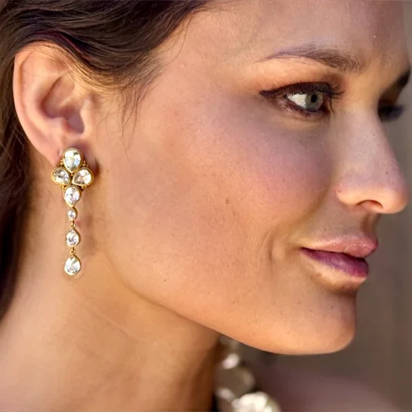 IMG_5686 Carolyn Tyler "White Dove" Dangle Earrings