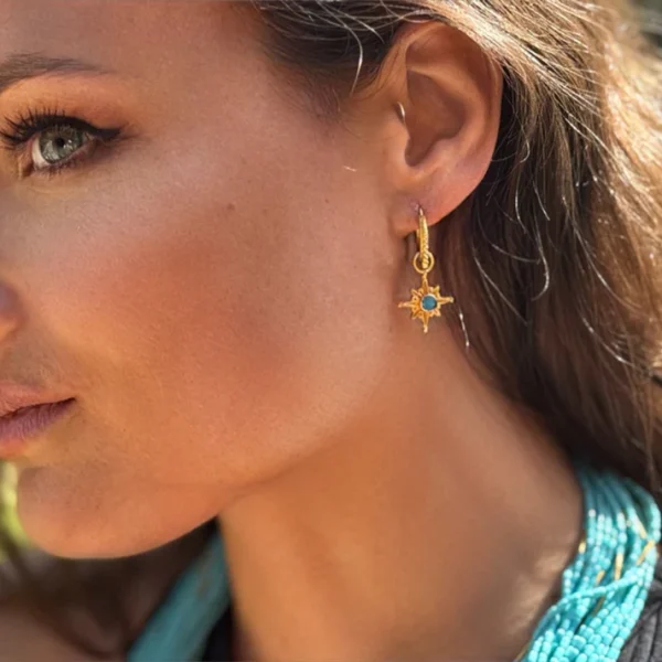 Carolyn Tyler "Starlight" Earring Drops for Hoops