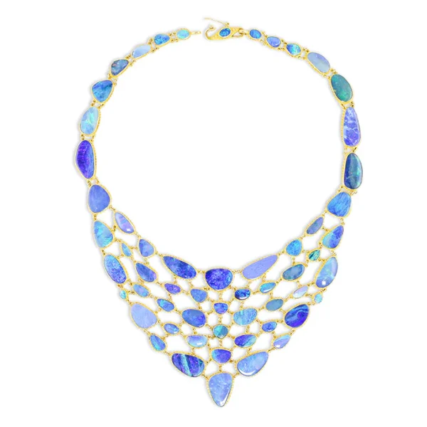 Carolyn Tyler "Caribe Fishnet Bib" Necklace