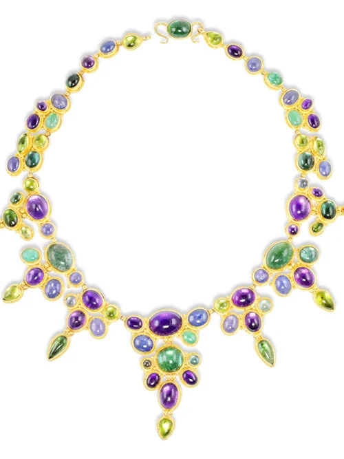 N-9771_72_800 Carolyn Tyler "Carnivale" Collar Necklace
