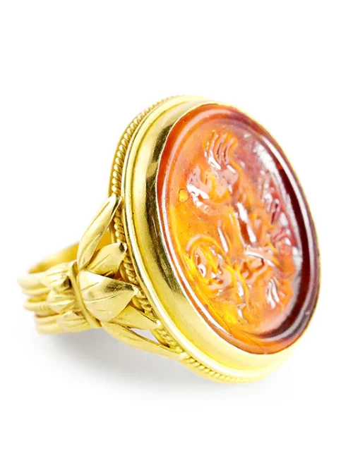 Carolyn Tyler "Lotus Column" Ring
