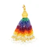 Carolyn Tyler "Tradisi Rainbow" Tassel Pendant