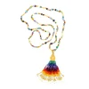 Carolyn Tyler "Tradisi Rainbow" Tassel Pendant