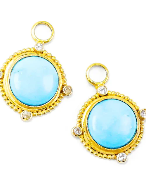 Carolyn Tyler "Sardinia" Drops for Hoop Earrings