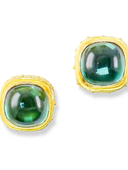 Carolyn Tyler "Susie Spiral" Stud Earrings