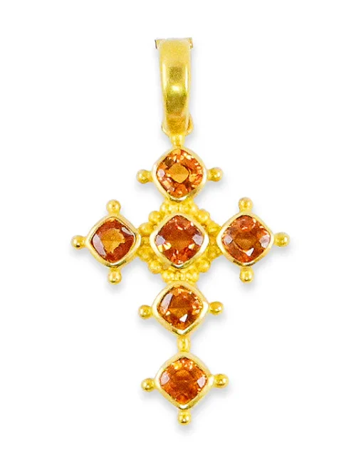 P-11496_4_600 Carolyn Tyler "Spoleto" Cross Pendant