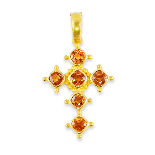 Carolyn Tyler "Spoleto" Cross Pendant