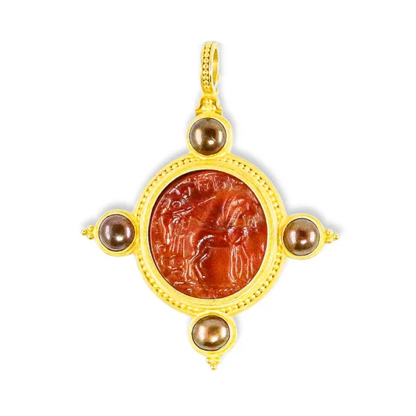 Carolyn Tyler "Vienna" Pendant and Pin